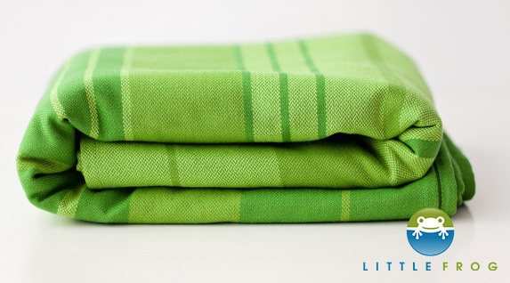 Little FROG Tkaný šátek na nošení dětí - BERYL, Velikost: XL (42)