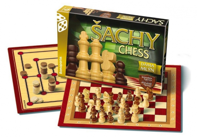 Hra Šachy, dáma a mlýn