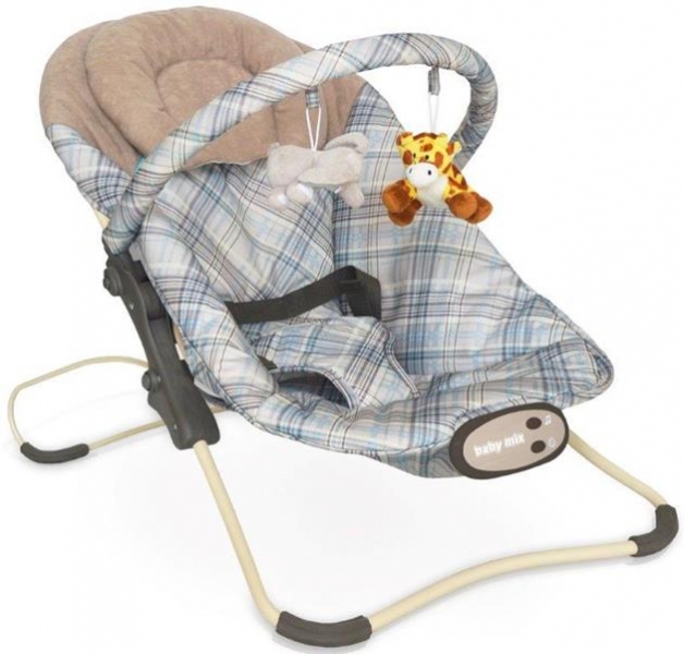 BABY MIX Lehátko pro kojence s vibrací a hudbou