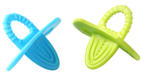 BabyOno Sada elastických kousátek - dudlík