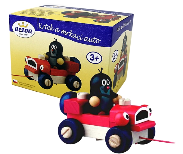 Krtek a mrkací auto