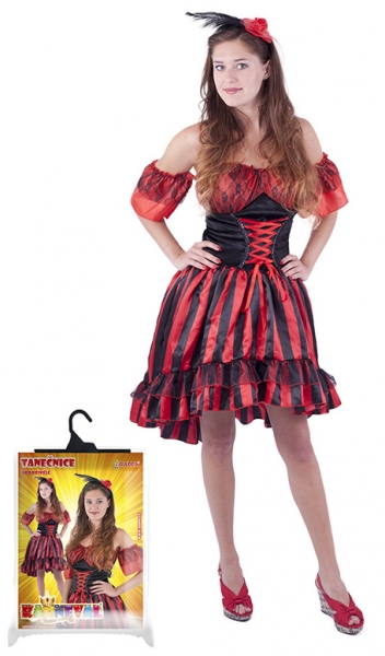 Karnevalový kostým tanečnice Sally, dospělý, vel. M - Kostým tanečnice Sally, dospělý, vel. M