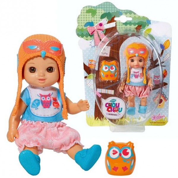 CHOU CHOU panenka mini Sovičky - CANDY - CHOU CHOU panenka mini Sovičky - CANDY - 1ks