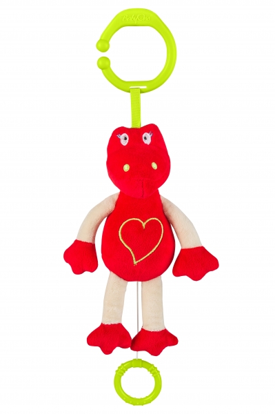 BabyOno Závěsná hračka s hudbou - Dino