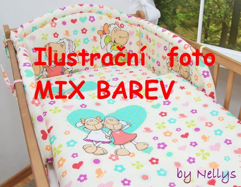 Darland Povlečení do postýlky MIX  VZORŮ - VÝPRODEJ
