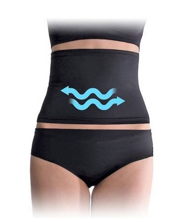 Be MaaMaa Speciální stahovací poporodní pás, vel. L - PROSKIN Push-up - černý, Velikost: L (40)