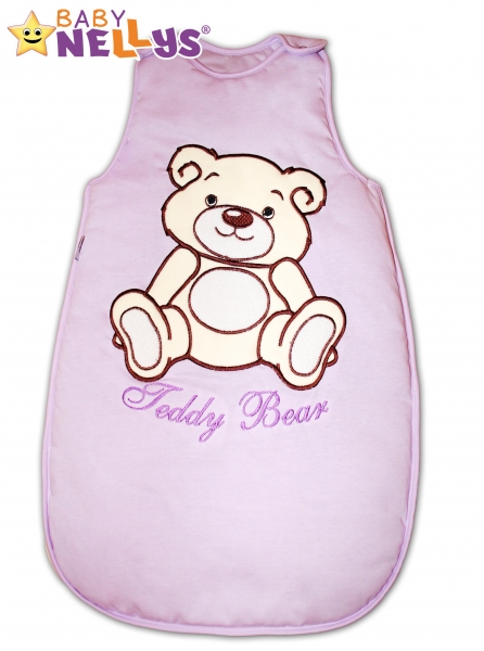 Spací vak Teddy Bear  Baby Nellys - lila vel. 2