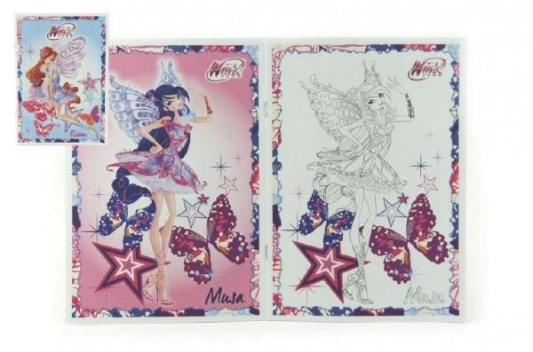 Omalovánky Winx club A5