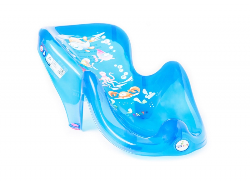 TEGA BABY - Lehátko plastové do vaničky - AQUA
