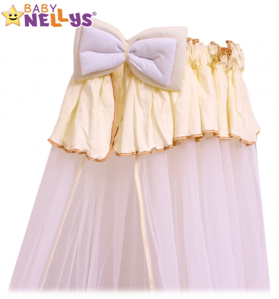 Baby Nellys Nebesa šifon - smetanové