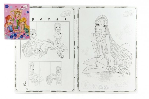 Omalovánky Winx Club A4