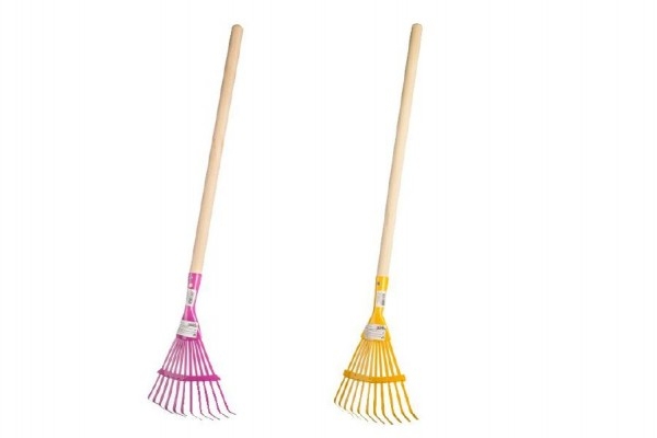Hrábě planžetové s násadou kov/dřevo 80cm nářadí