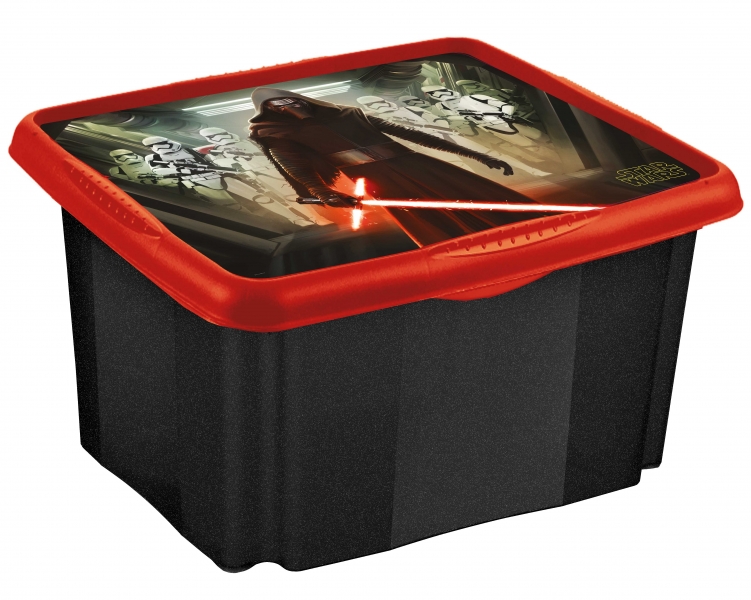 Keeeper Box na hračky Star Wars 24 l - černý