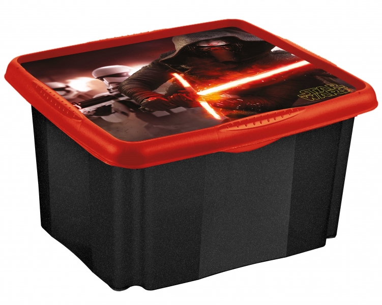 Box na hračky Star Wars 45 l - černý