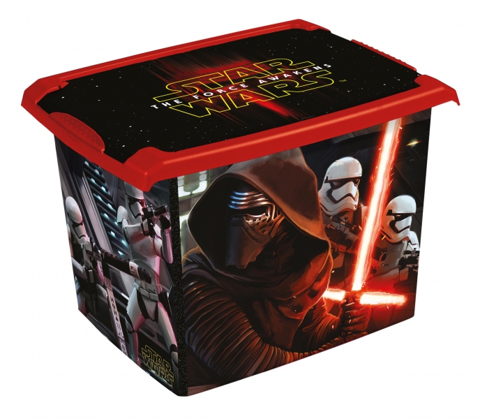 Keeeper Box na hračky, dekorační Star Wars 20,5 l - černý