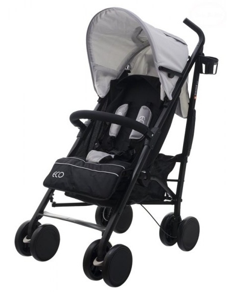Euro Baby Sportovní kočárek Eco Swiss design - middle grey, K19