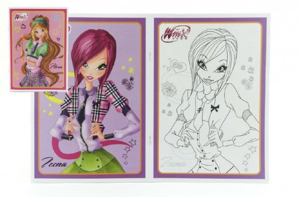 Omalovánky A5 Winx Club 2