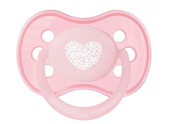 Dudlík Canpol Babies - Pastel 6-18m - růžový