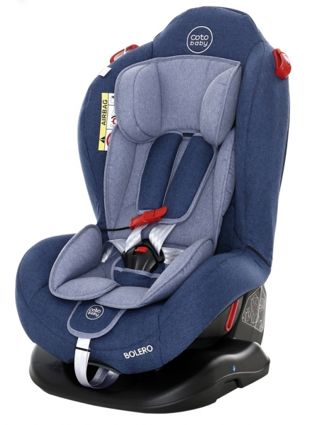 Autosedačka Bolero 0-25 kg, Coto Baby -modrá,šedá