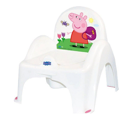 Nočník/židlička Prasátko Peppa - bílý