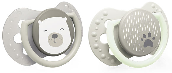 Lovi Dudlíky 0 - 2 m Buddy Bear - béžové