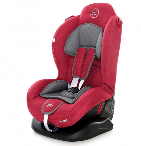 Autosedačka Coto Baby Swing 9-25kg, 2020 - červená, melír