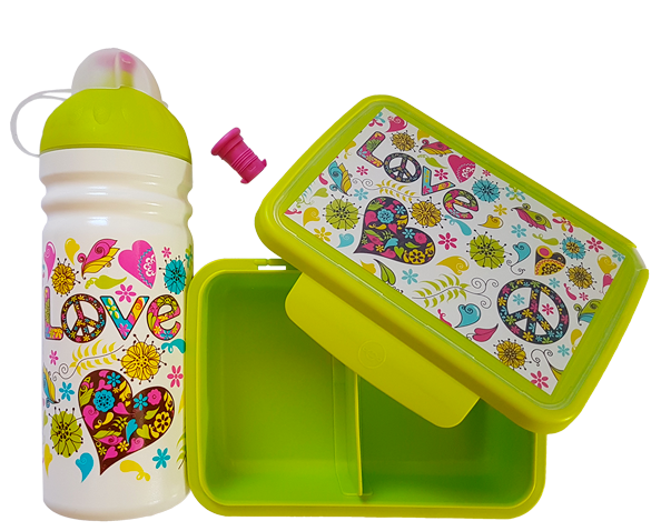 Svačinový box Zdravá sváča - Hippie